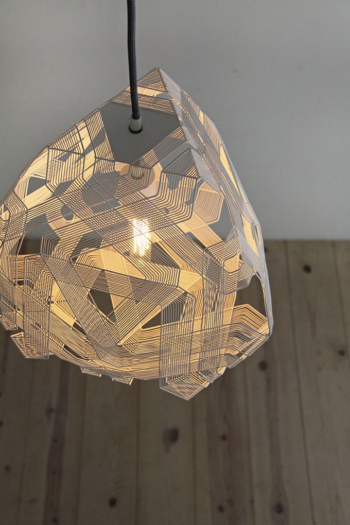 夏に最適なワイヤー照明