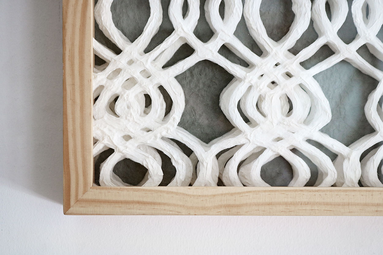 和紙アートパネル