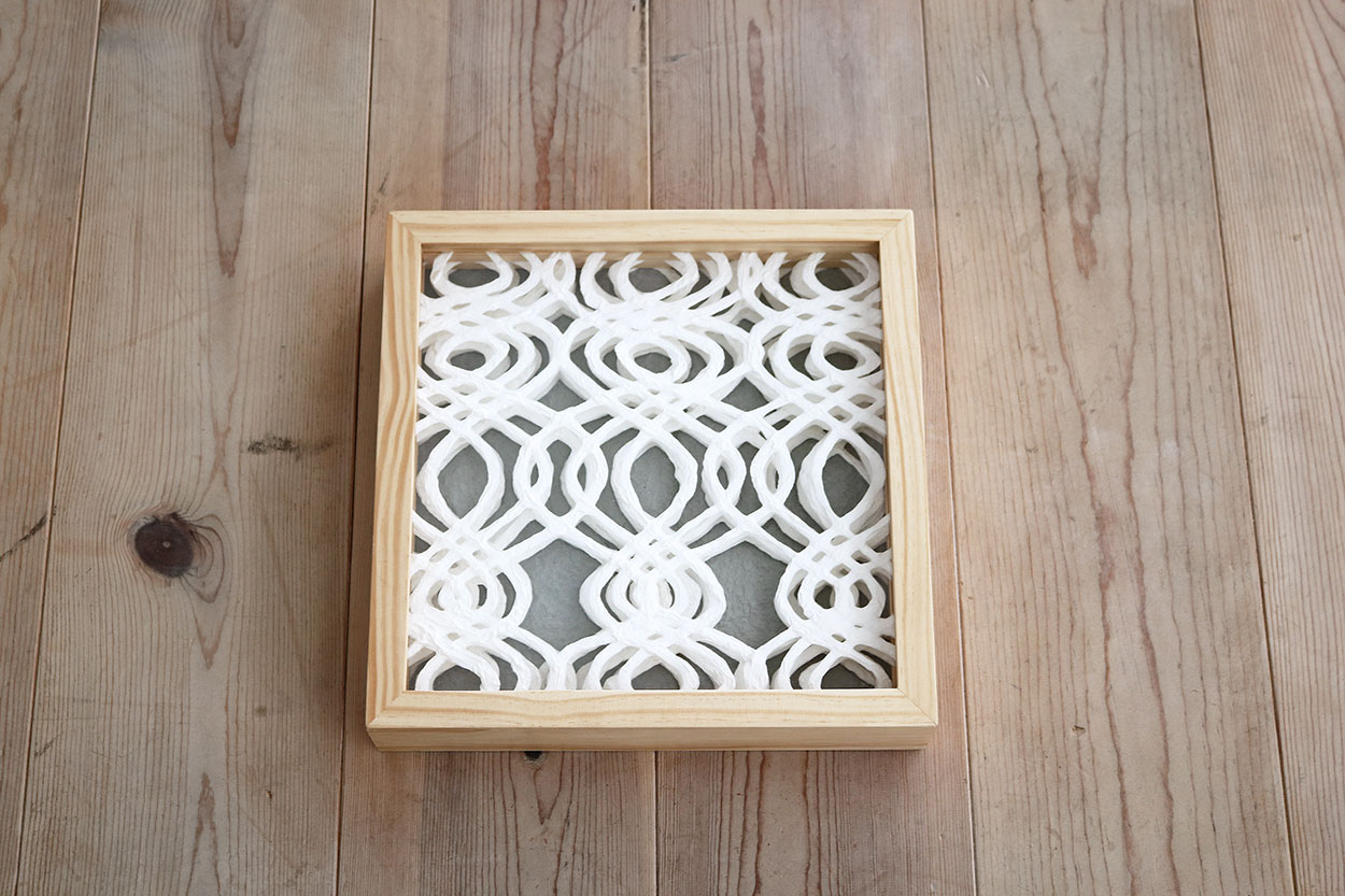 和紙アートパネル