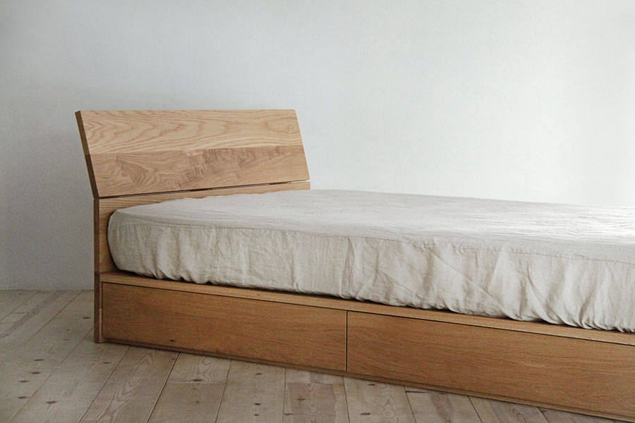 無垢材ベッド