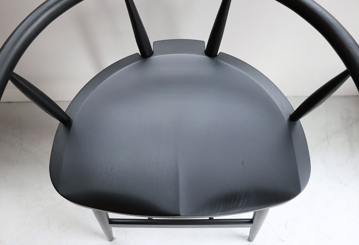 カウンターチェア板座