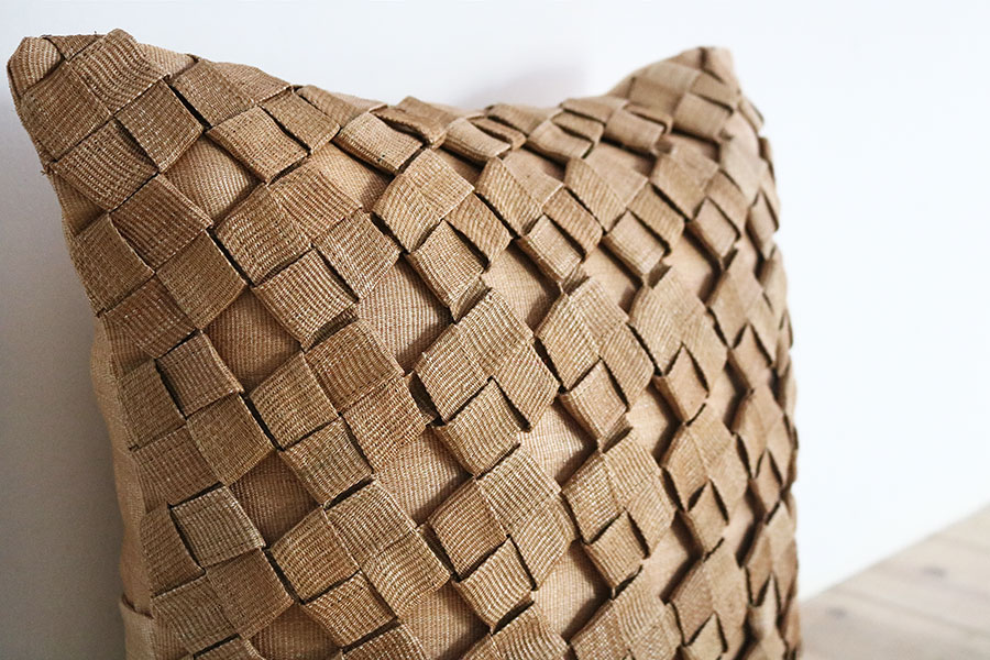 天然素材クッション