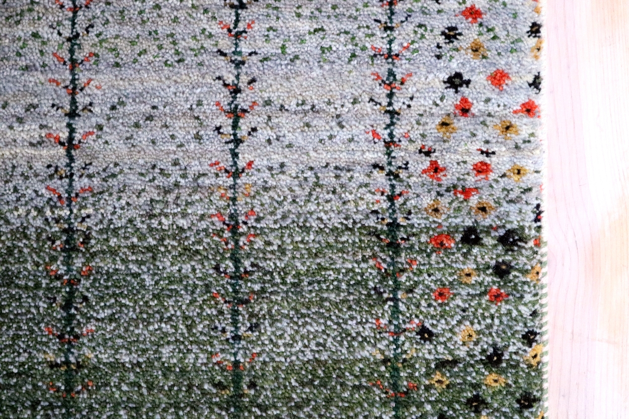 グリーン生命の樹ギャッベ