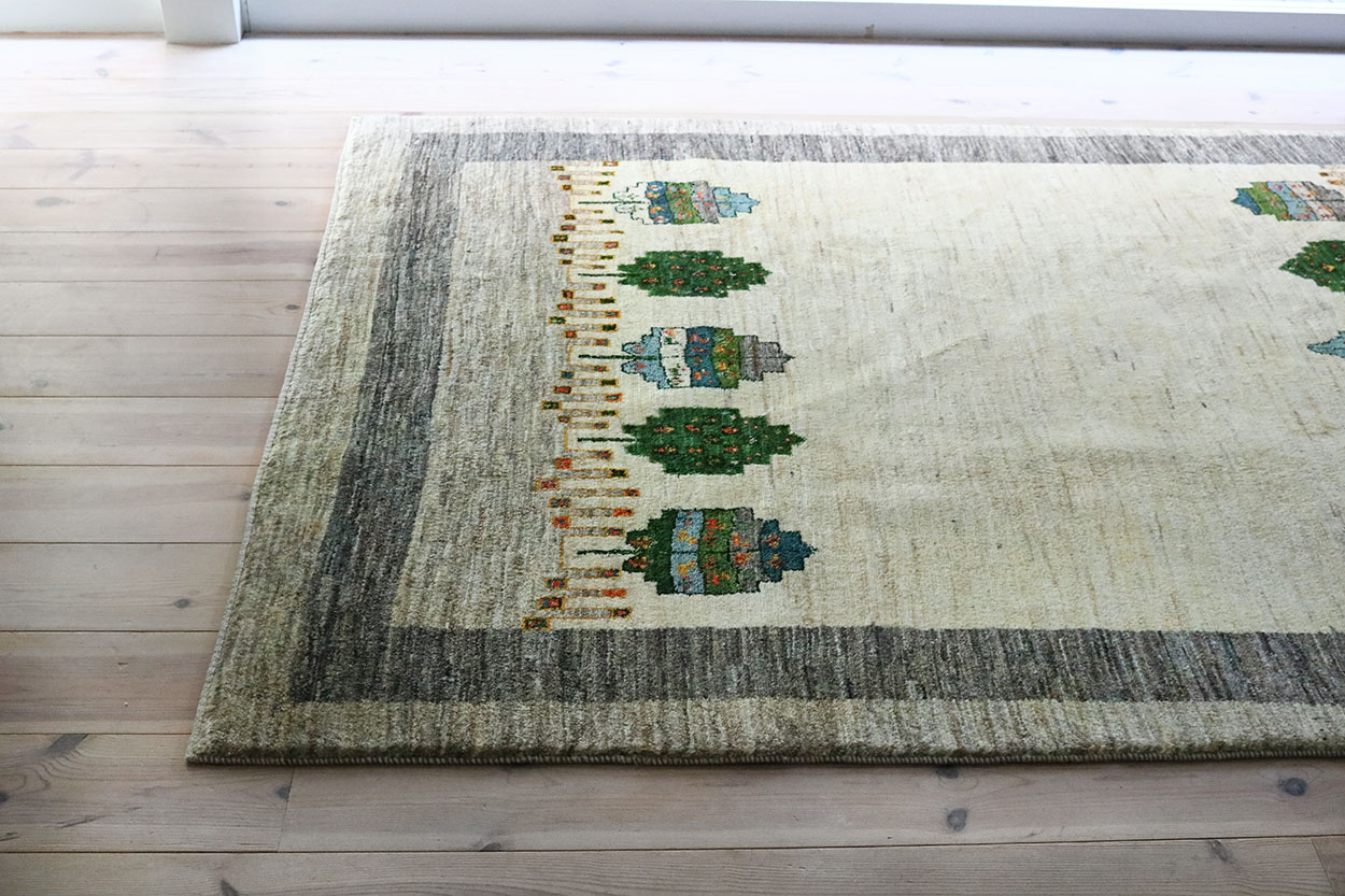 原毛生命の樹ギャッベ