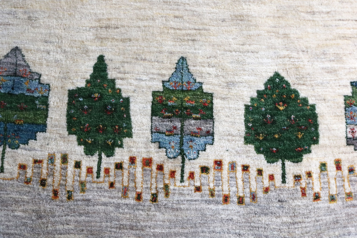 原毛生命の樹ギャッベ