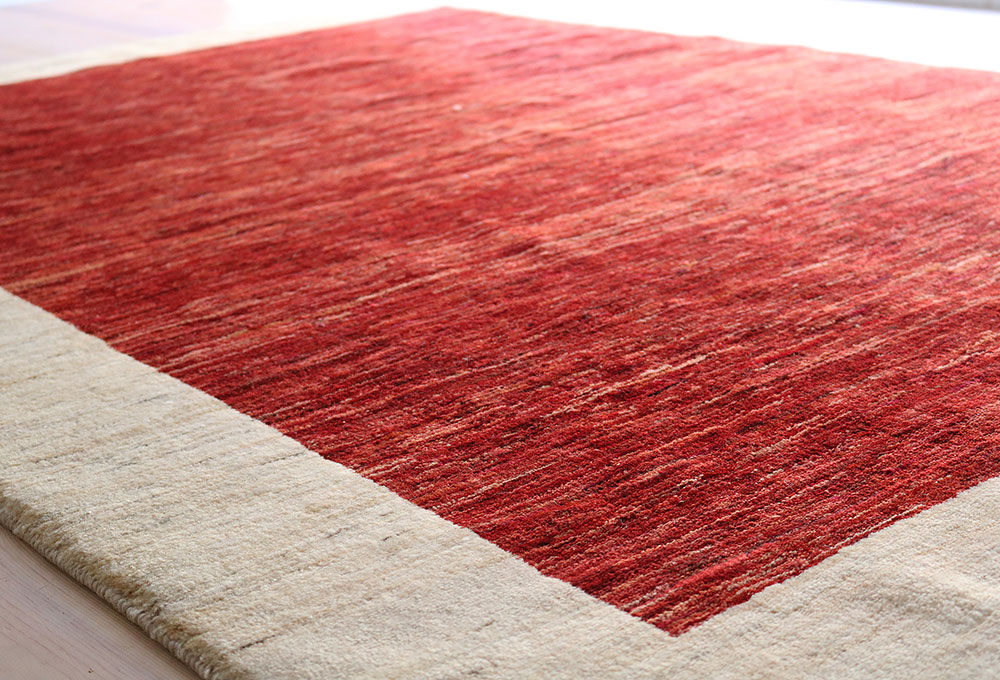 赤グラデショーンギャッベ