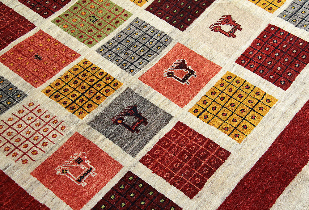 パッチワークギャッベ