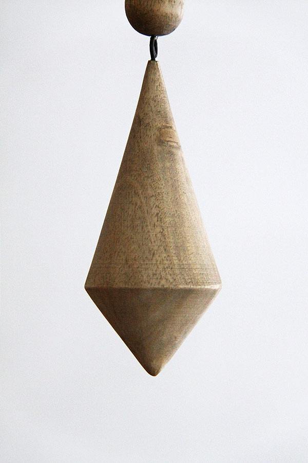 ウッドシャンデリア