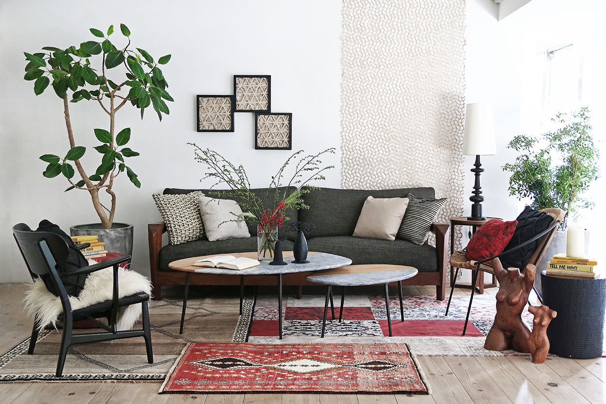 木枠ソファ東京