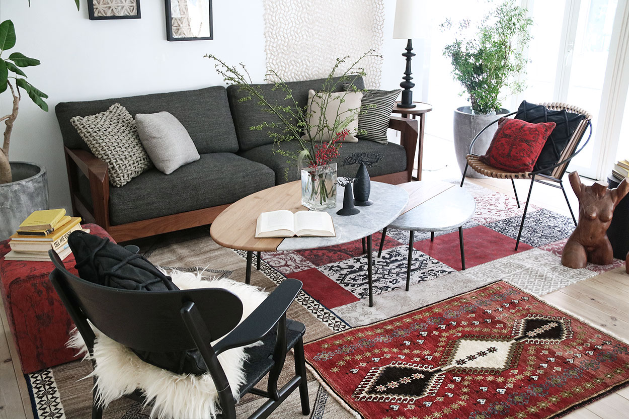 木枠ソファ東京