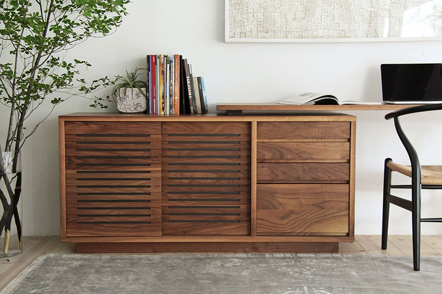 無垢材収納家具