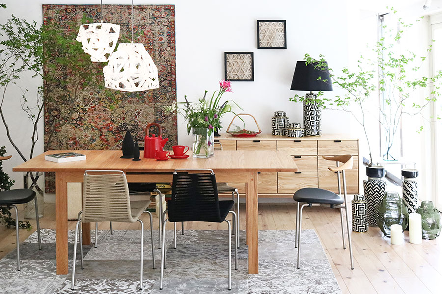 WS身長式無垢テーブル