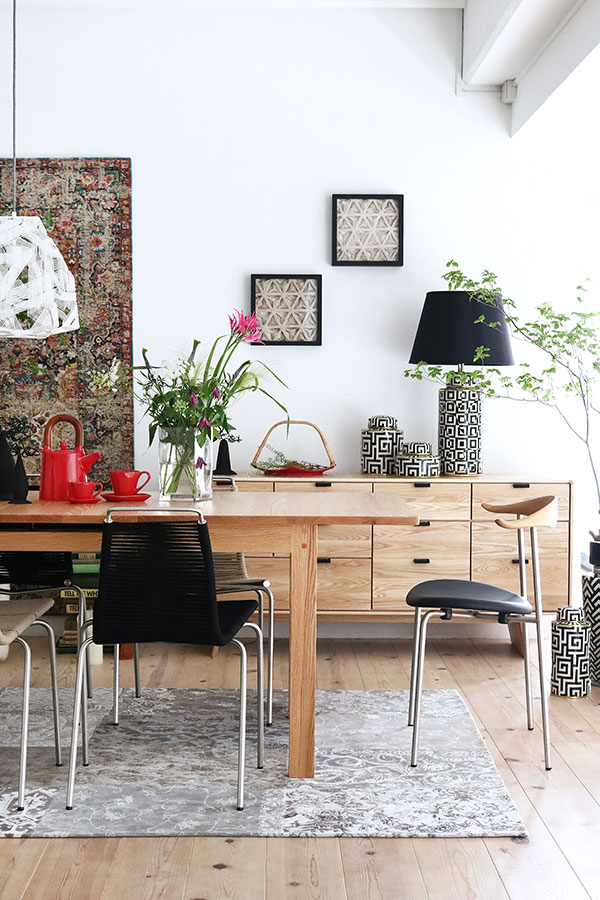 WS身長式無垢テーブル