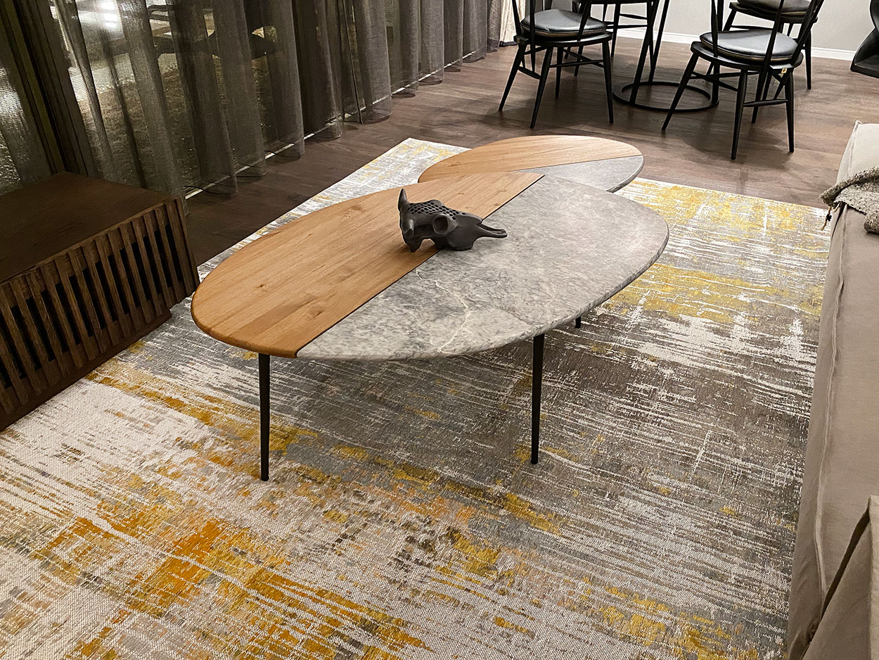 大理石テーブル