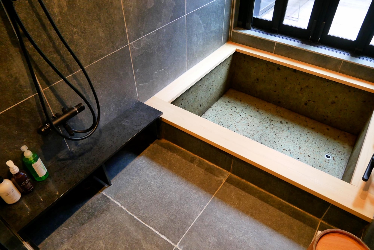 旅館のようなお風呂リノベーション