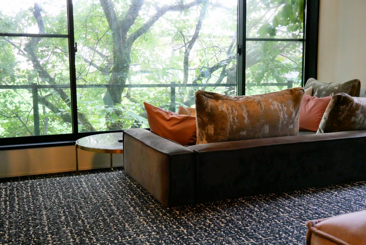 造り付けソファ