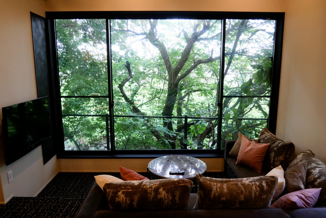 造り付けソファ