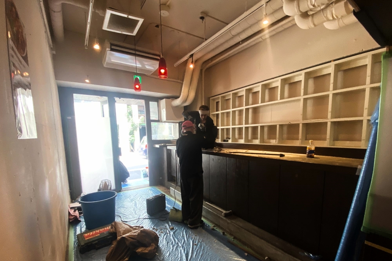 店舗リノベーション前