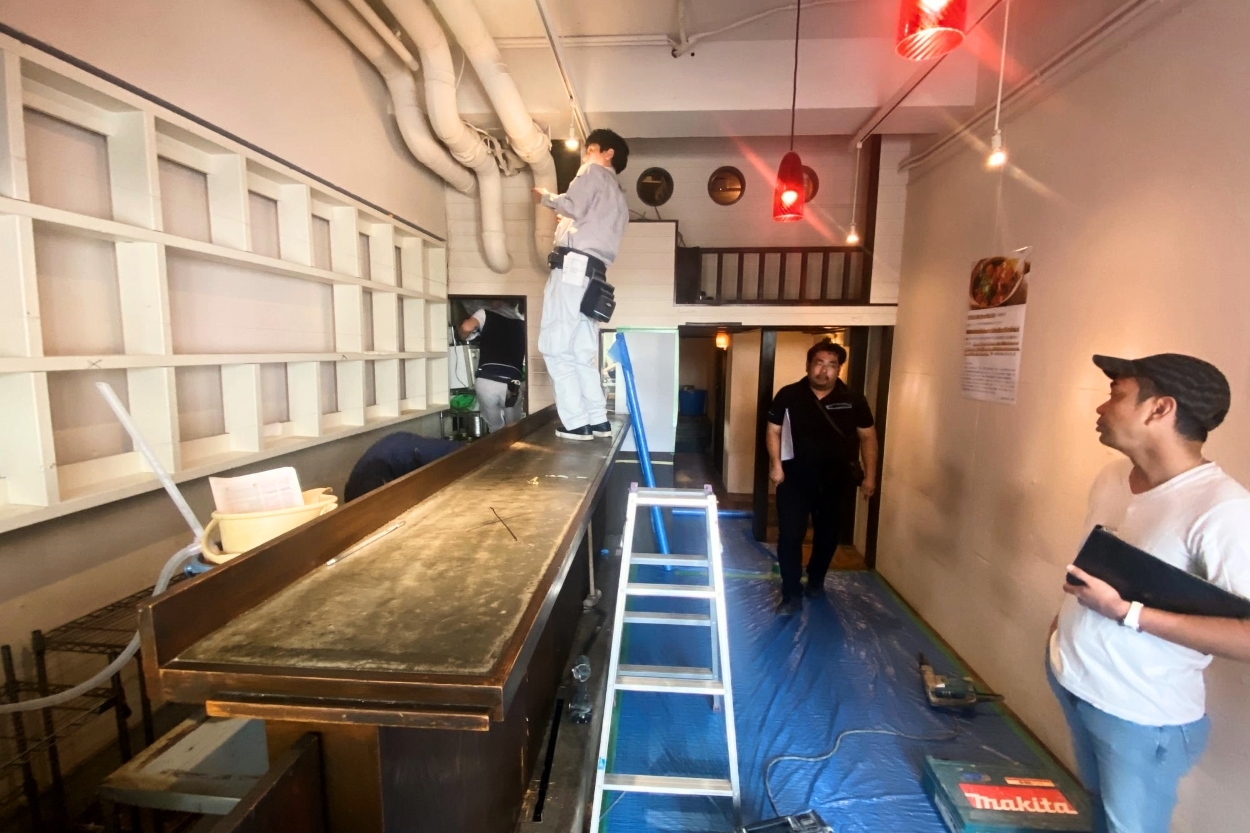 店舗リノベーション前